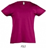 Camiseta Nia Publicitaria Cherry Sols - Color Fucsia